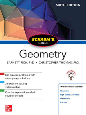 Schaum's Outline of Geometry, Sixth Edition (Schaum's Outlines),Used