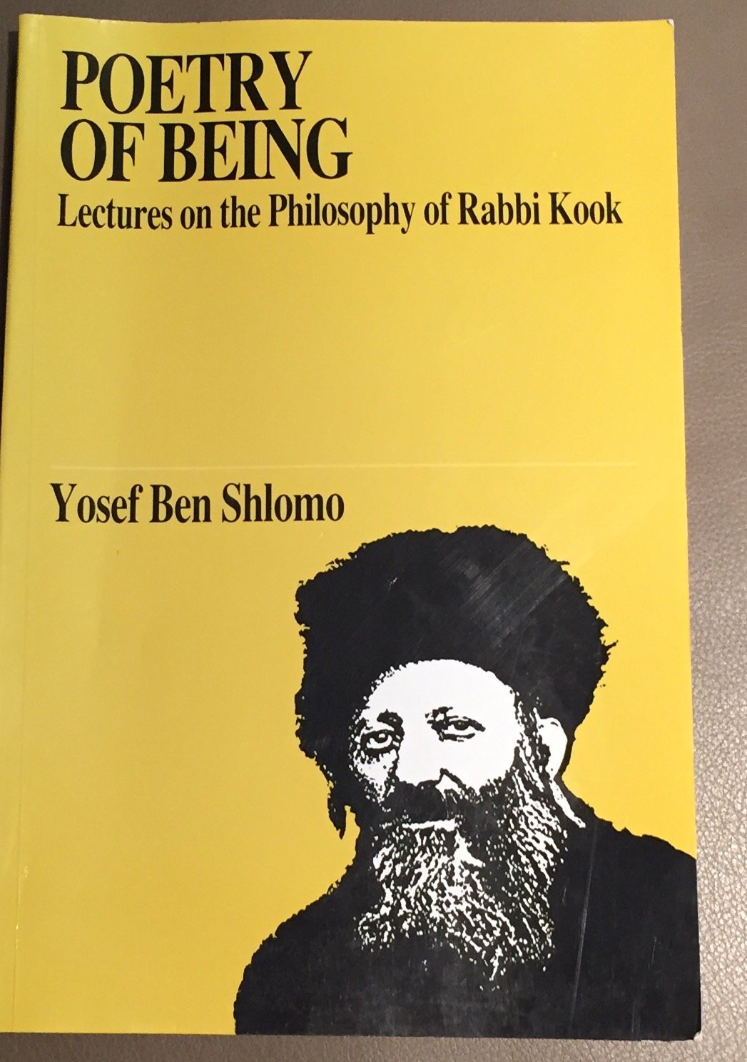 Poetry of Being: Lectures on the Philosophy of Rabbi Kook (Broadcast University Series),Used