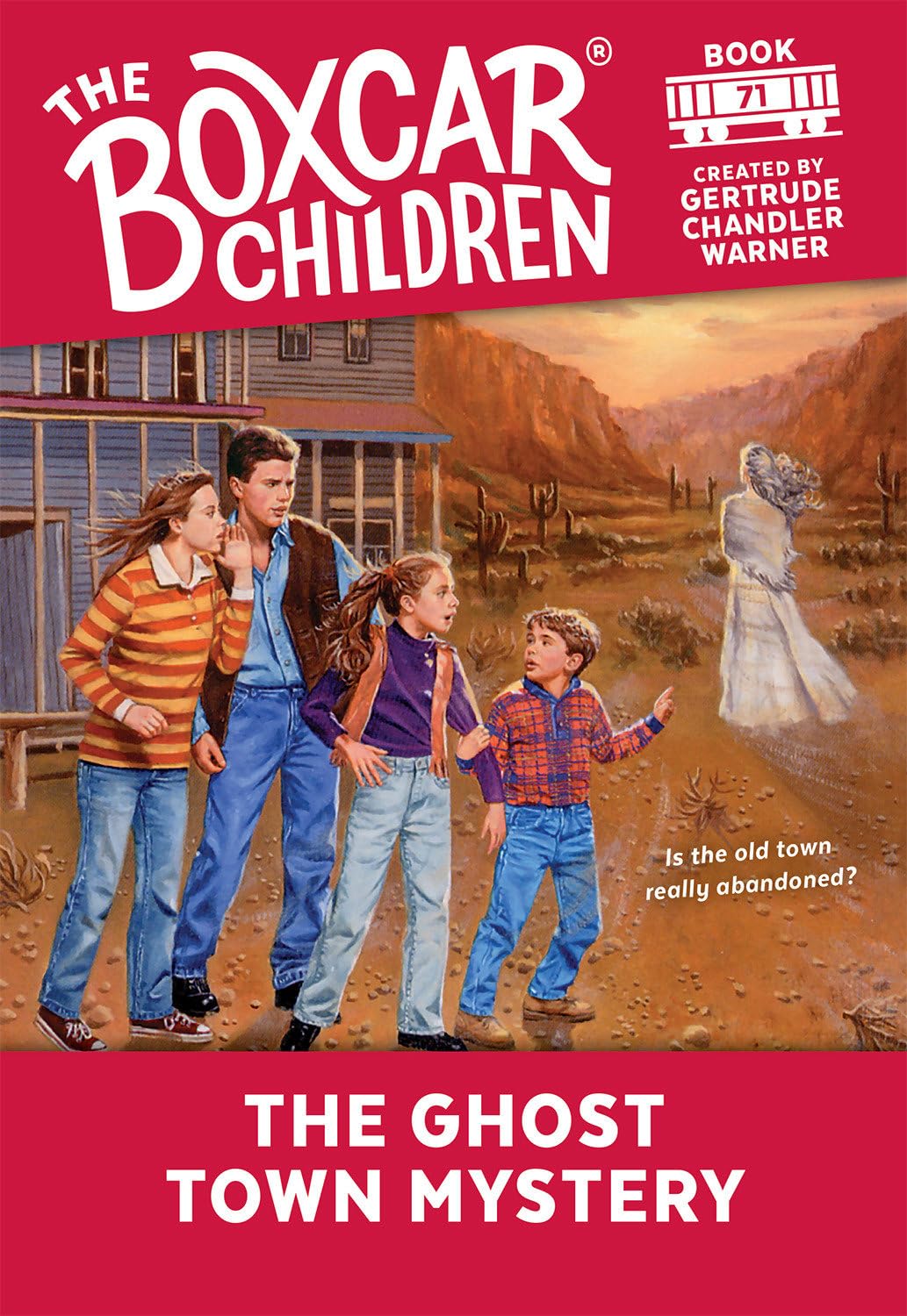 The Ghost Town Mystery (The Boxcar Children Mysteries),New