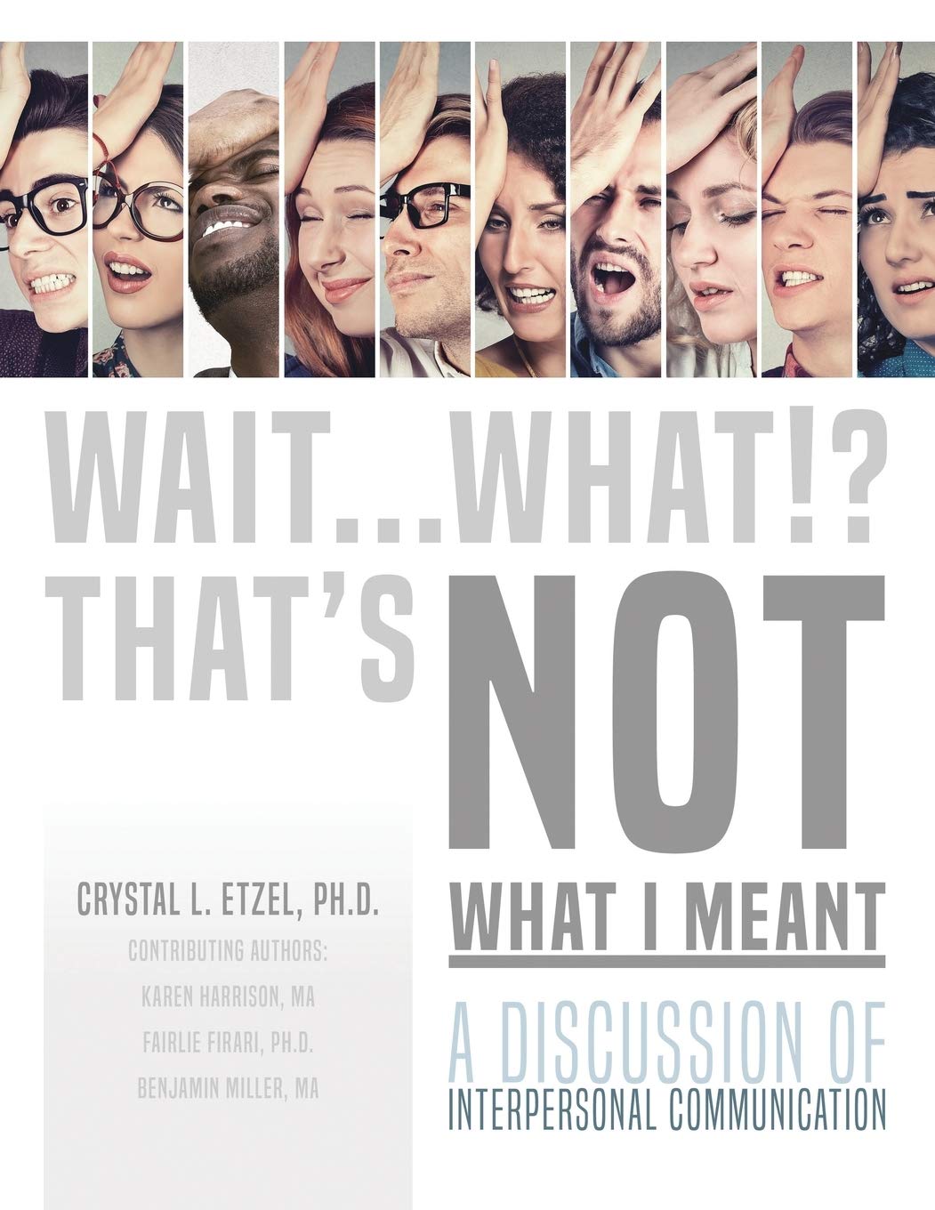 Wait. . .What!? Thats Not What I Meant: A Discussion of Interpersonal Communication,Used