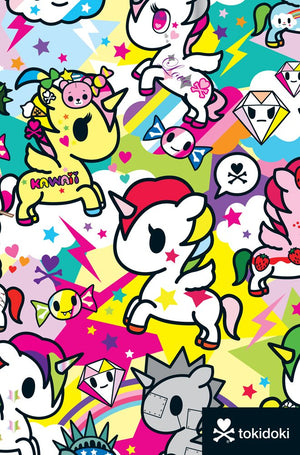 tokidoki Unicorno Flexi Journal,Used