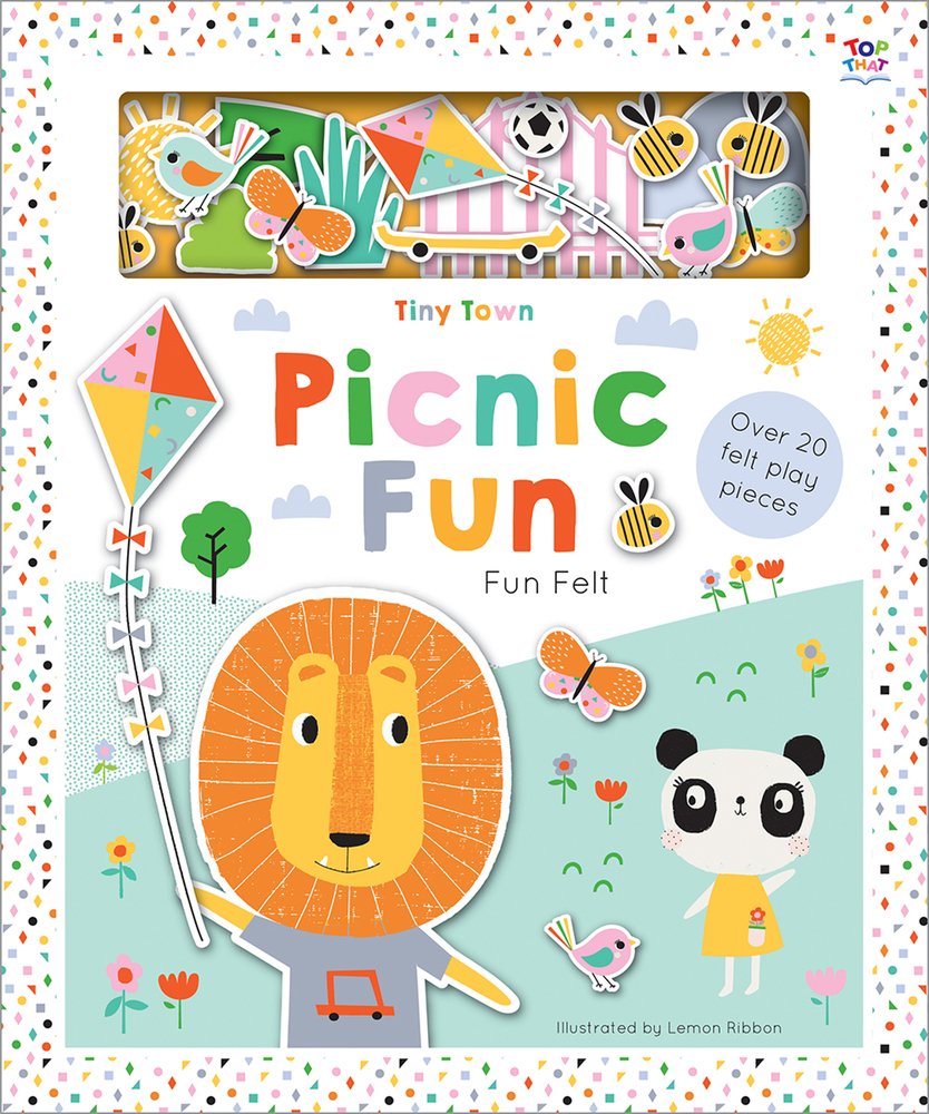 Tiny Town Picnic Fun (Soft Felt Play Books),Used