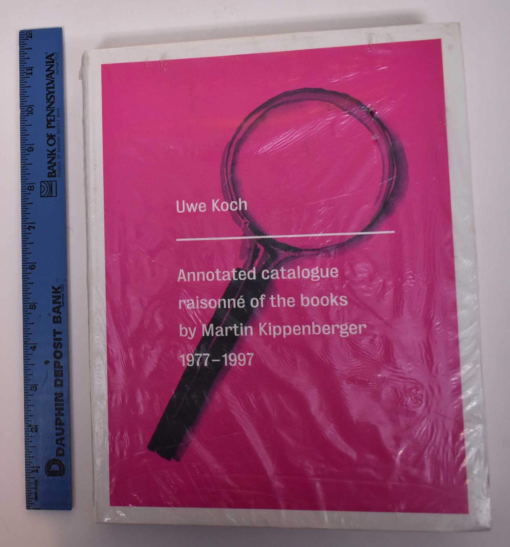 Annotated Catalogue Raisonn of the Books by Martin Kippenberger 19771997,Used