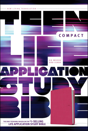 Nlt Teen Life Application Study Bible, Compact Edition (Leatherlike, Pink),Used