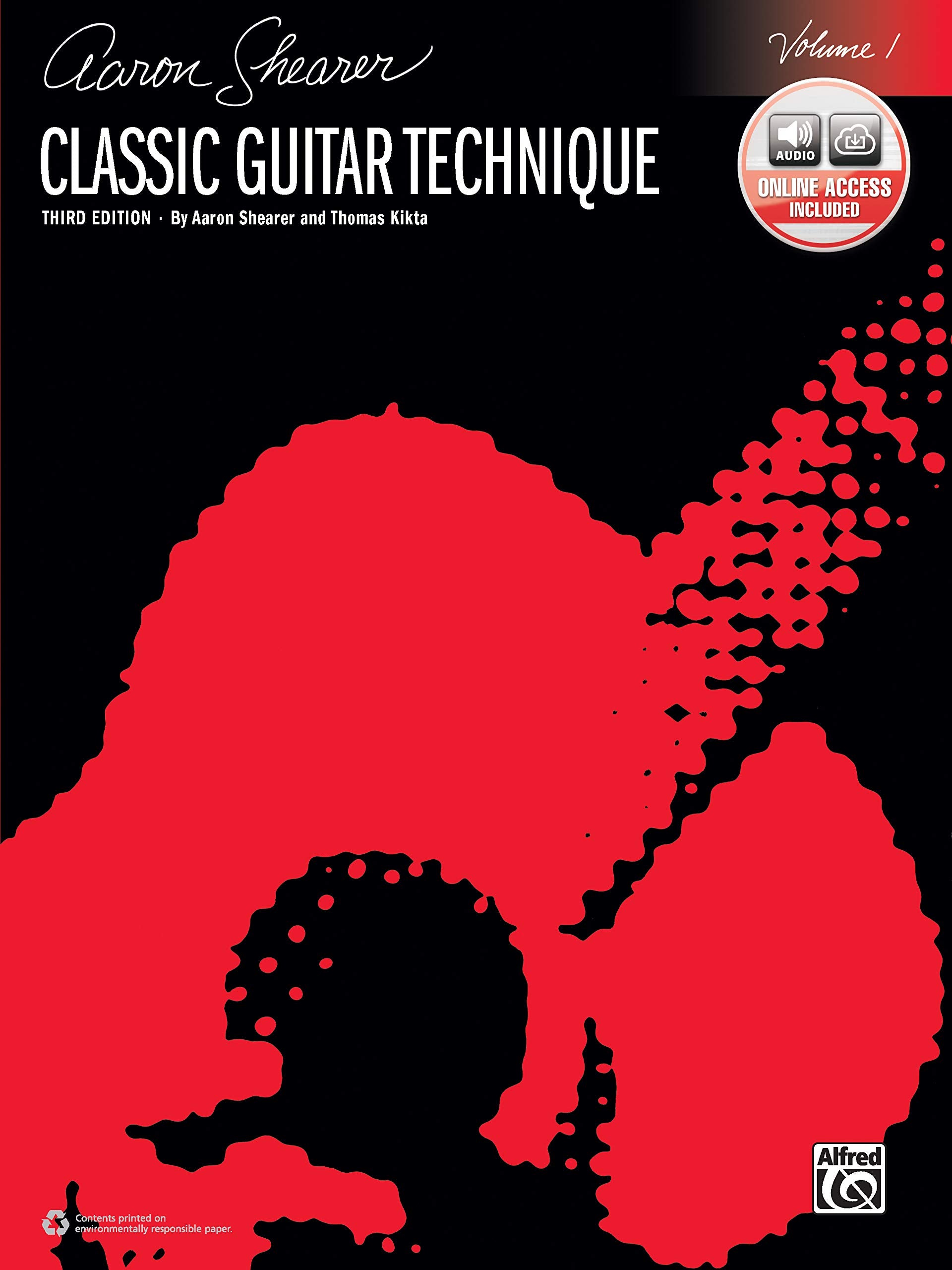 Classic Guitar Technique, Vol 1: Book & Online Audio (Shearer Series, Vol 1),New