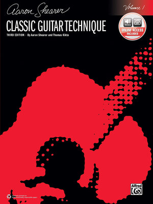 Classic Guitar Technique, Vol 1: Book & Online Audio (Shearer Series, Vol 1),Used