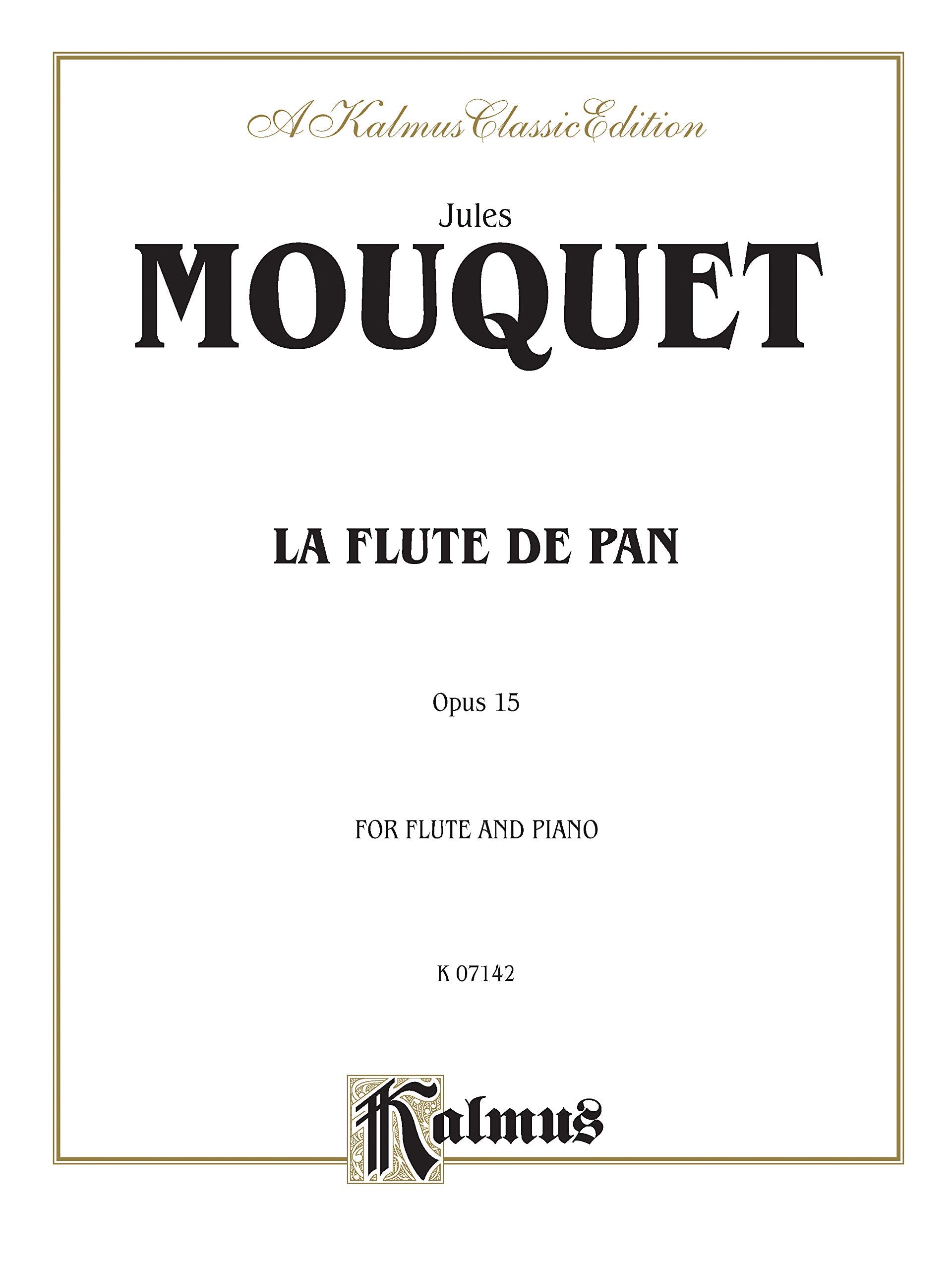 La Flute de Pan, Op. 15: Part(s) (Kalmus Edition),Used