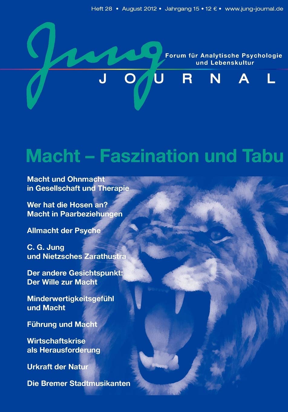 Macht  Faszination und Tabu: JungJournal Heft 28 (German Edition),Used