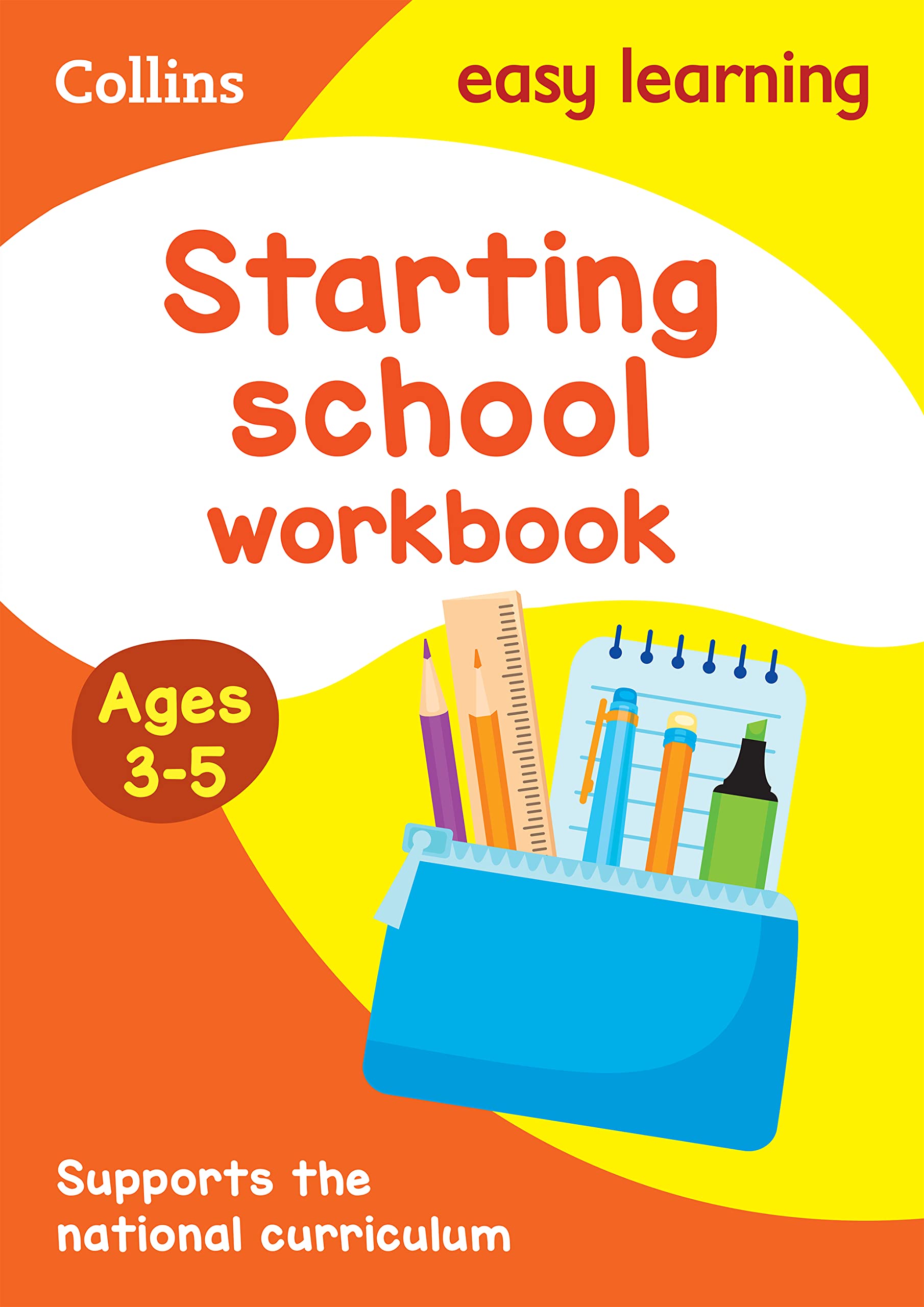 Starting School Workbook: Ages 35 (Collins Easy Learning Preschool),Used