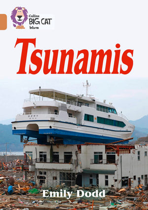 Collins Big Cat  Tsunamis: Band 12/Copper,Used