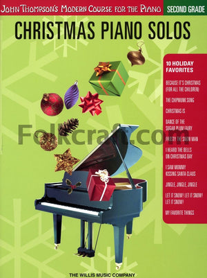 Christmas Piano Solos  Second Grade (Book Only): John Thompson's Modern Course for the Piano (John Thompson's Modern Course for,New