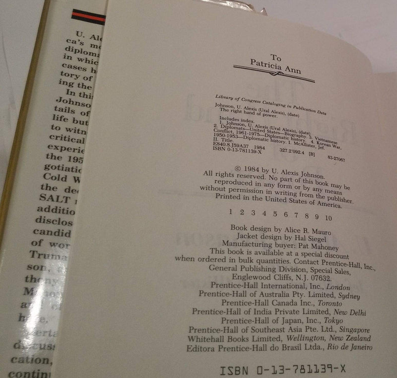 The right hand of power,Used