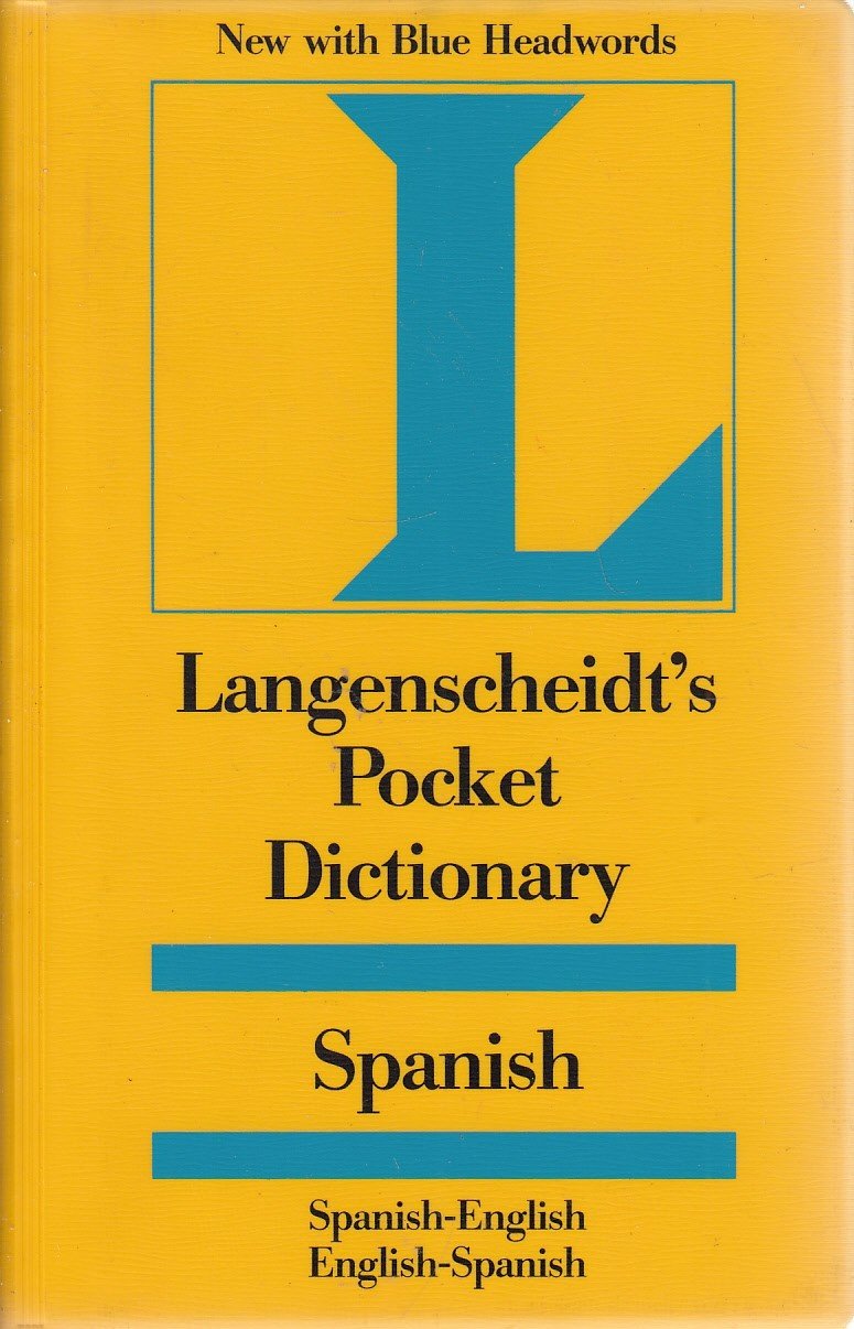 Langenscheidt's Pocket Dictionary: SpanishEnglish / EnglishSpanish (Langenscheidt Pocket Dictionaries) (English and Spanish Ed,Used