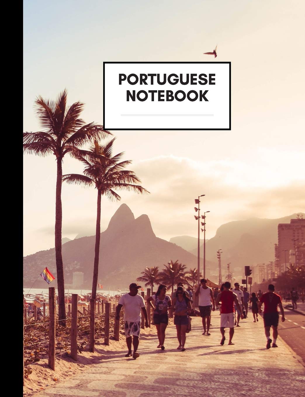 Portuguese Notebook: Medium Size, Ruled Paper, Notebooks for Portuguese Language Learners and Teachers,Used