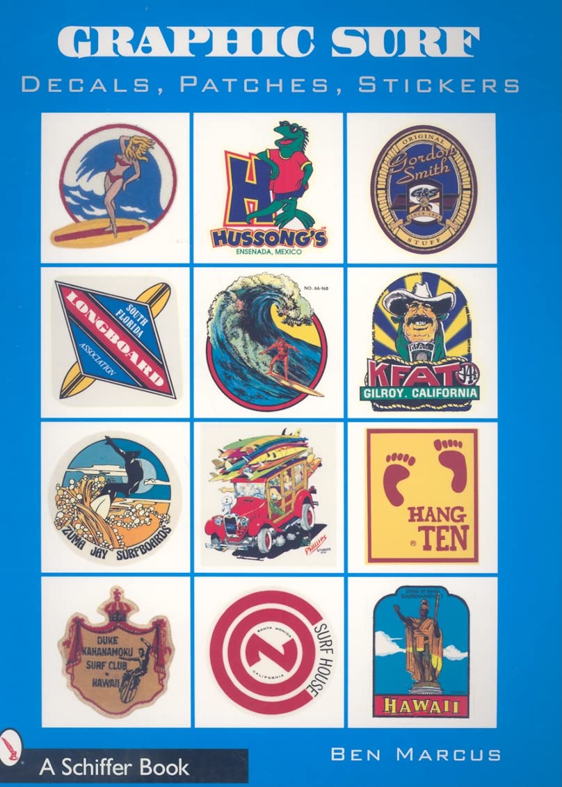Graphic Surf: Decals, Patches, Stickers,New