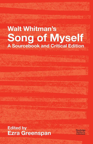 Walt Whitman's Song of Myself (Routledge Guides to Literature),Used