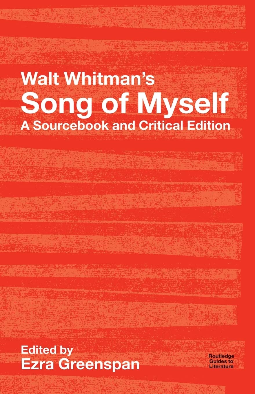 Walt Whitman's Song of Myself (Routledge Guides to Literature),Used