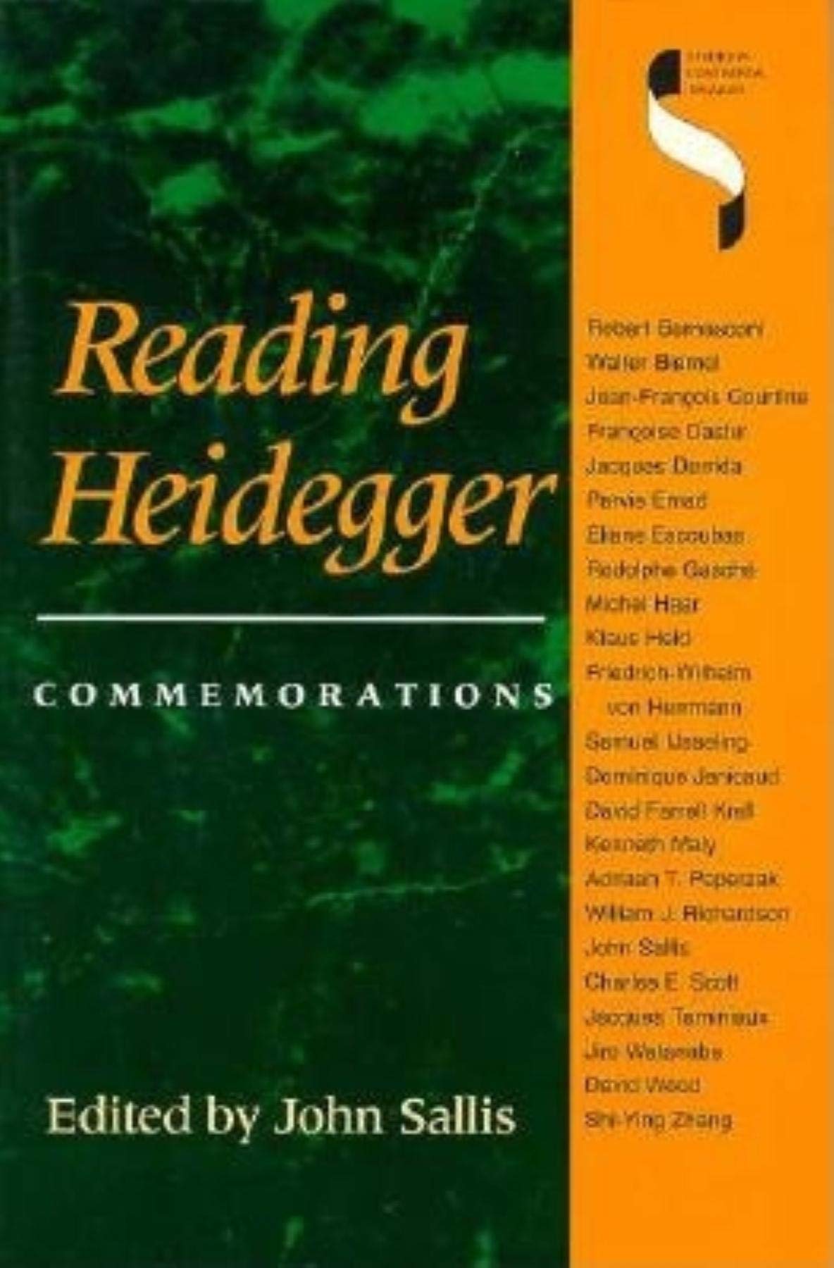 Reading Heidegger: Commemorations (Studies in Continental Thought)