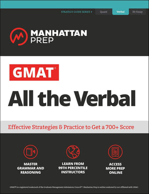 GMAT All the Verbal,Used