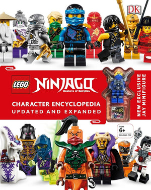 LEGO NINJAGO Character Encyclopedia, Updated Edition: New Exclusive Jay Minifigure,Used