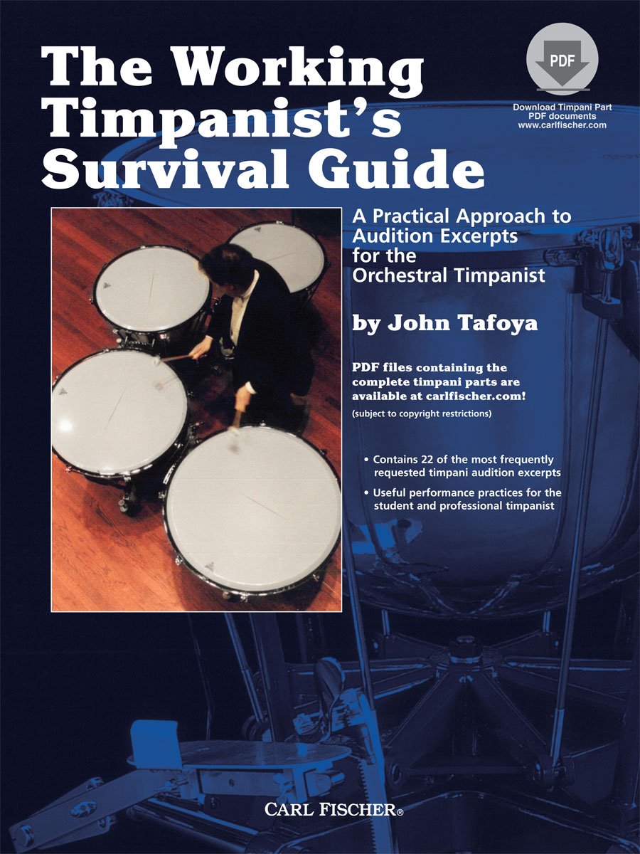 DRM114  The Working Timpanist's Survival Guide (Book & MP3),Used