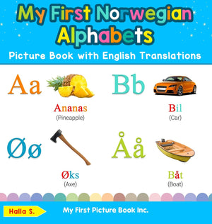 My First Norwegian Alphabets Picture Book with English Translations: Bilingual Early Learning & Easy Teaching Norwegian Books fo,Used
