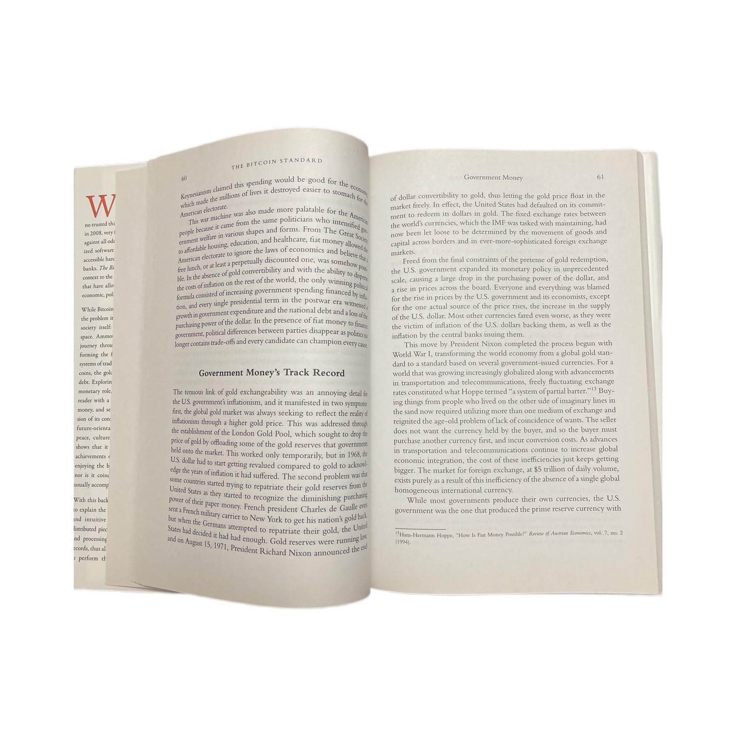 The Bitcoin Standard: The Decentralized Alternative to Central Banking,New