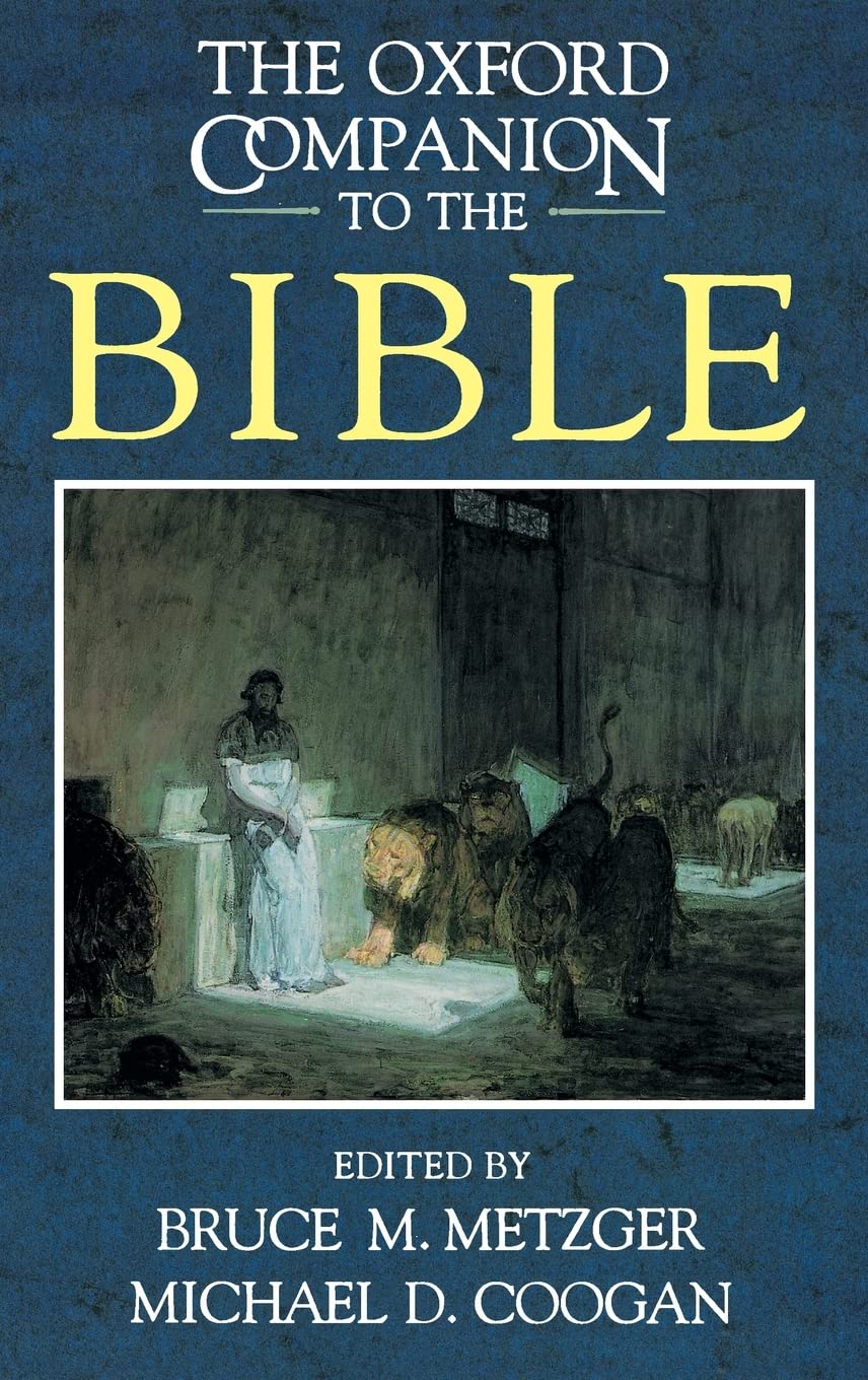 The Oxford Companion To The Bible (Oxford Companions)