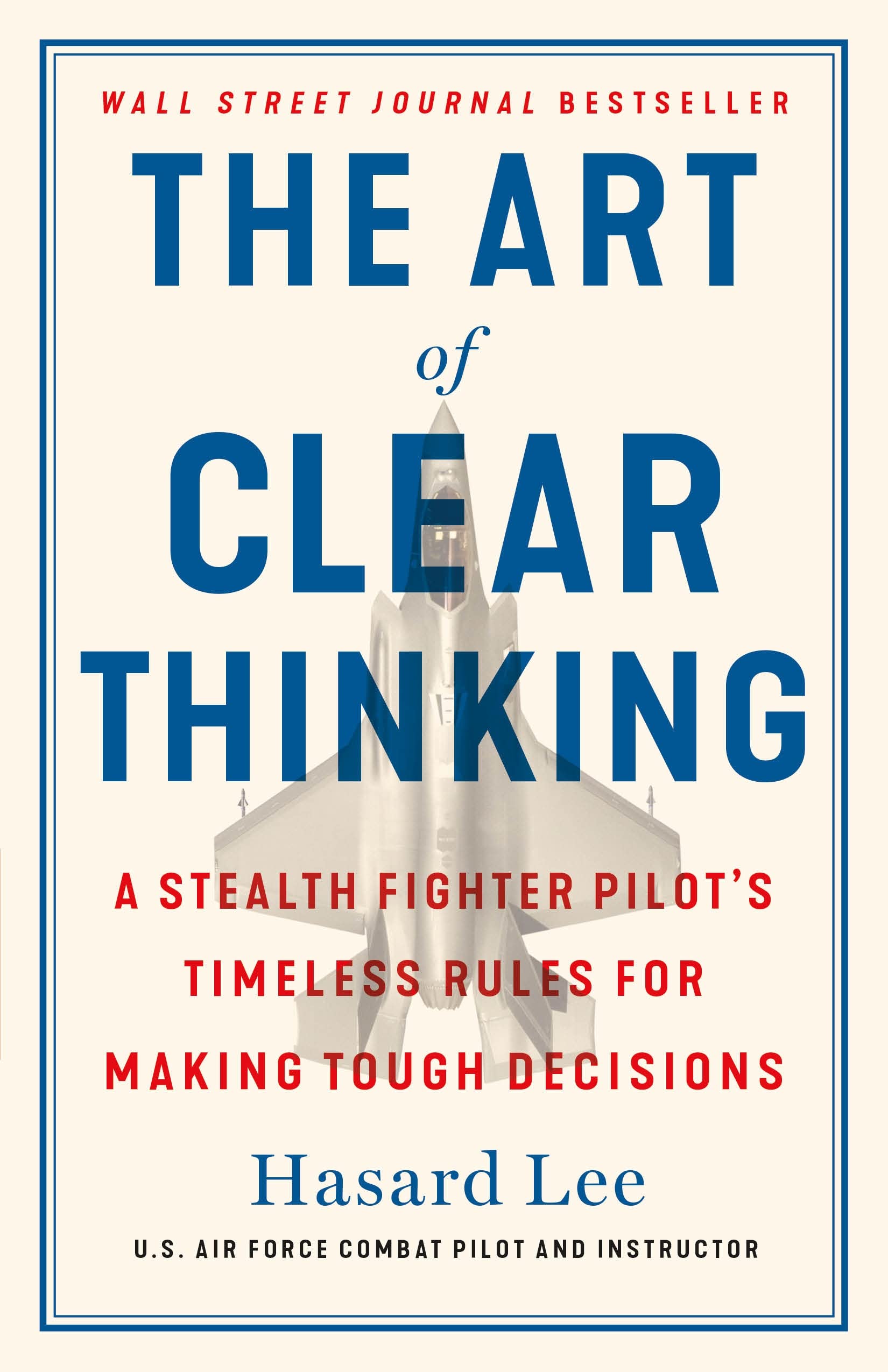 The Art Of Clear Thinking: A Stealth Fighter Pilot'S Timeless Rules For Making Tough Decisions,Used