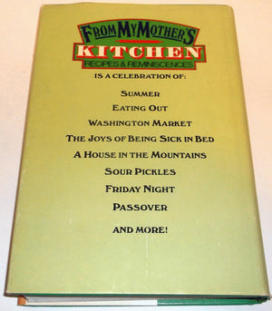 From My Mother's Kitchen: Recipes and Reminiscences,Used