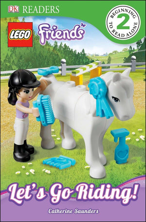DK Readers L2: LEGO Friends: Let's Go Riding! (DK Readers Level 2),Used