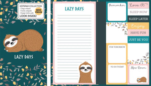 Book of Sticky Notes: Notepad Collection (Sloth Lazy Days),Used
