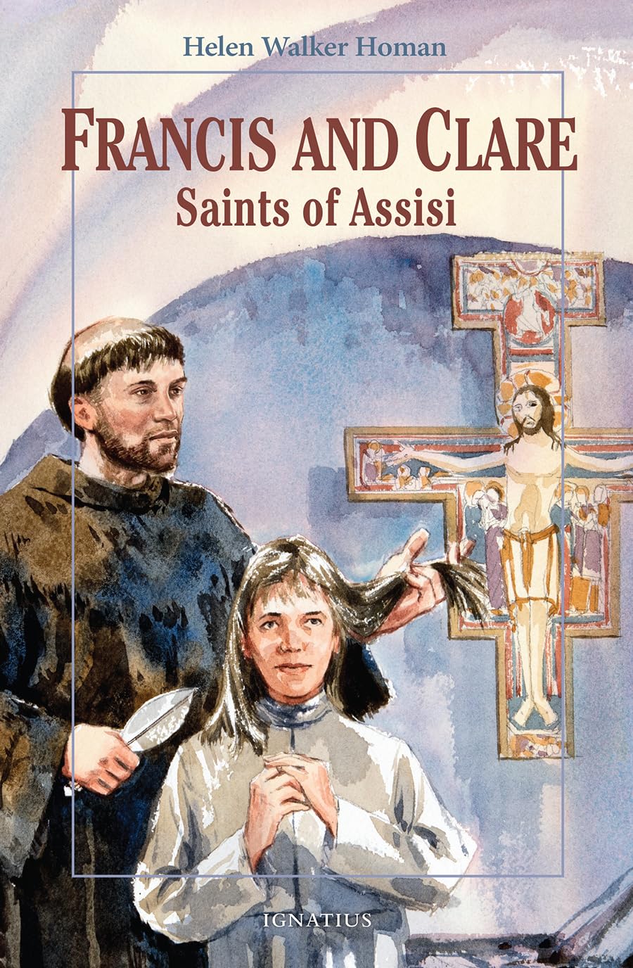 Francis and Clare, Saints of Assisi (Vision Books),New