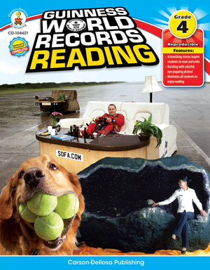 Guinness World Records Reading, Grade 4,Used
