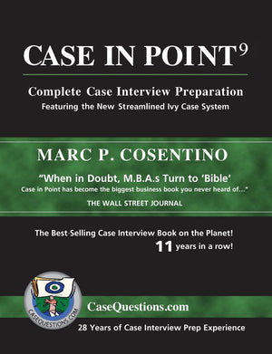 Case In Point 9: Complete Case Interview Preparation,New
