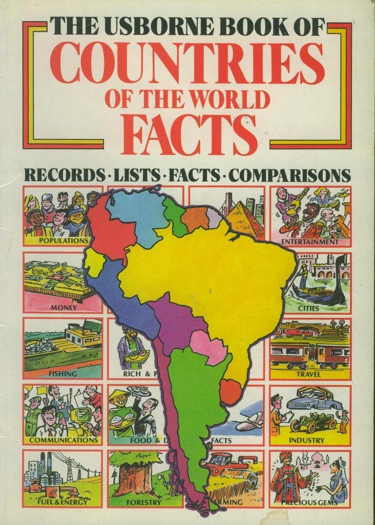 The Usborne Book of Countries of the World Facts (Facts and Lists),New