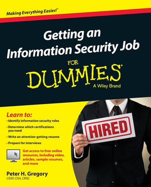 Getting an Information Security Job For Dummies,Used
