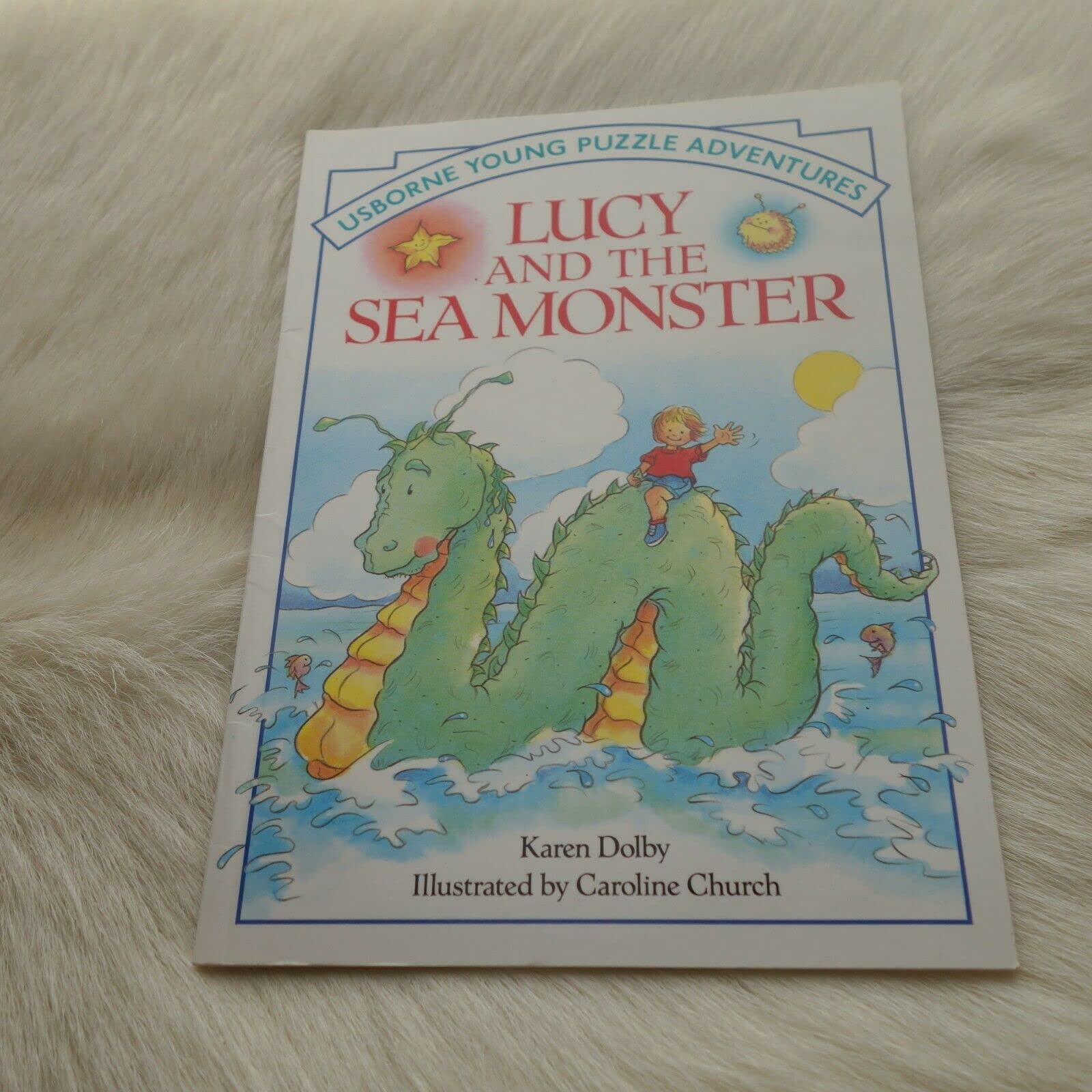 Lucy and the Sea Monster (Usborne Young Puzzle Adventures),Used