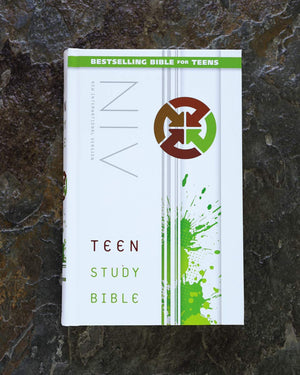 NIV, Teen Study Bible, Hardcover,Used
