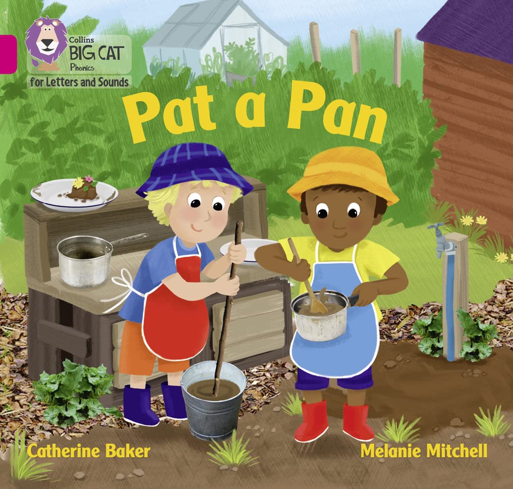 Pat a Pan: Band 1A/Pink A (Collins Big Cat Phonics for Letters and Sounds),Used
