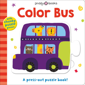 Puzzle and Play: Color Bus: A Pressout Puzzle Book! (Puzzle & Play, 1),Used