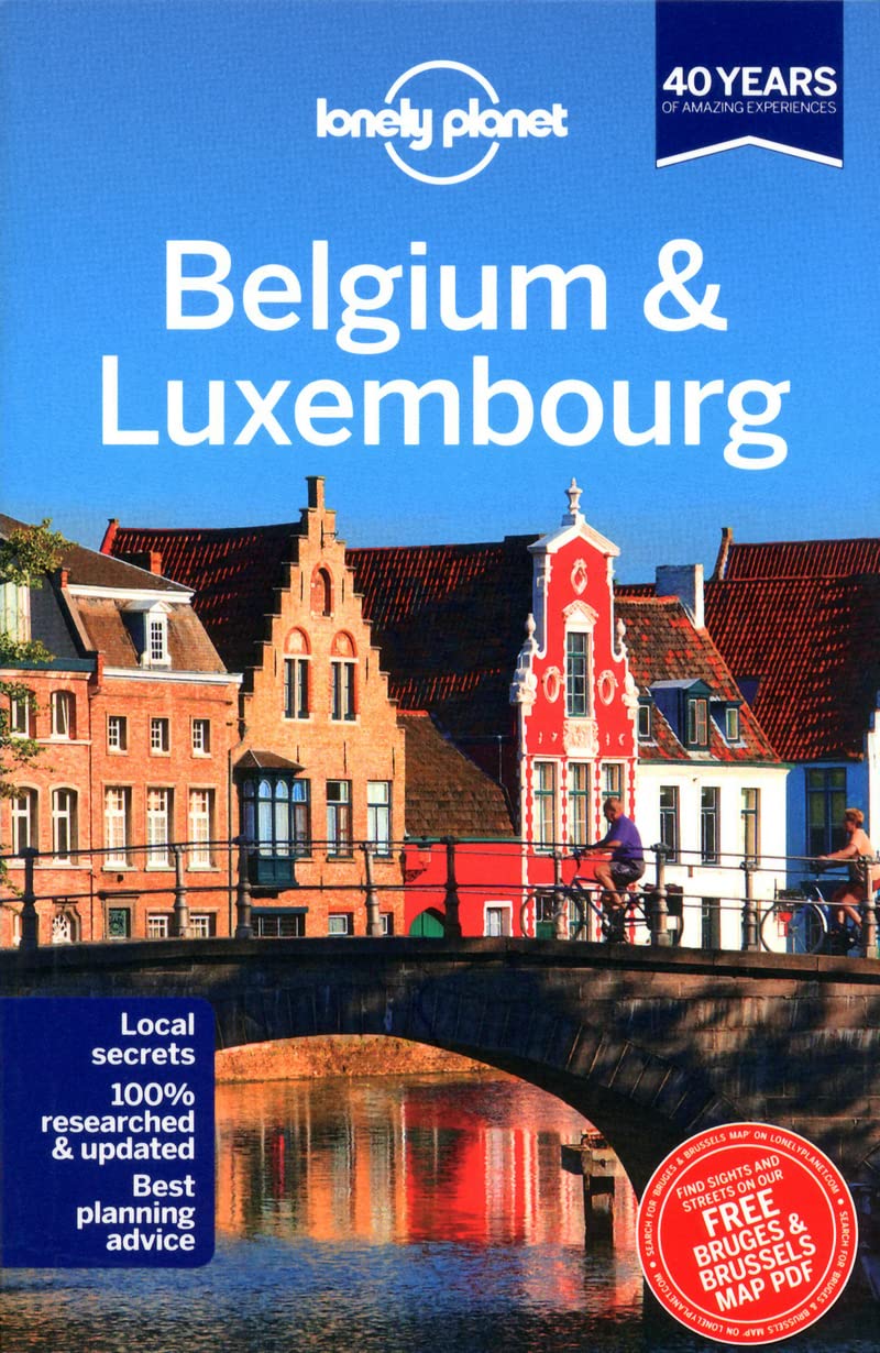 Belgium & Luxembourg 5 (Lonely Planet),Used