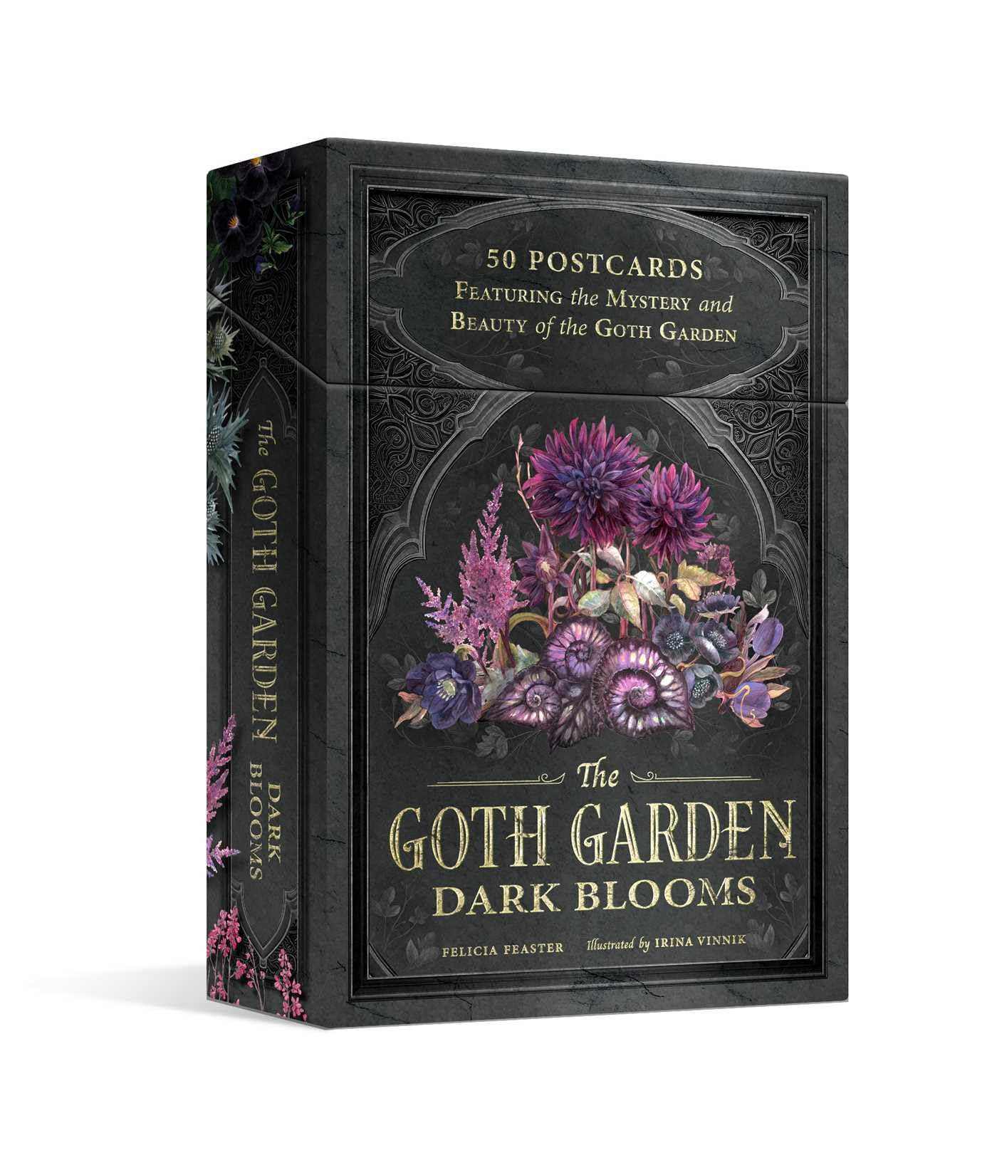 The Goth Garden: Dark Blooms: 50 Postcards Featuring The Mystery And Beauty Of The Goth Garden