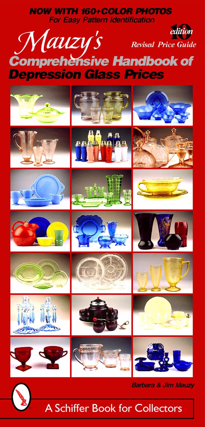 Mauzy's Comprehensive Handbook of Depression Glass Prices (Schiffer Book for Collectors),Used
