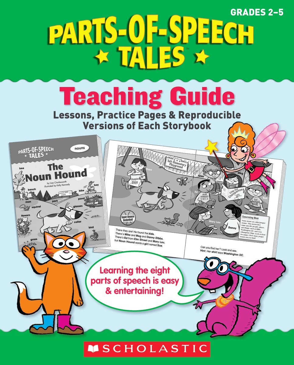 Partsofspeech Tales: A Motivating Collection Of Superfunny Storybooks That Teach The Eight Parts Of Speech,New