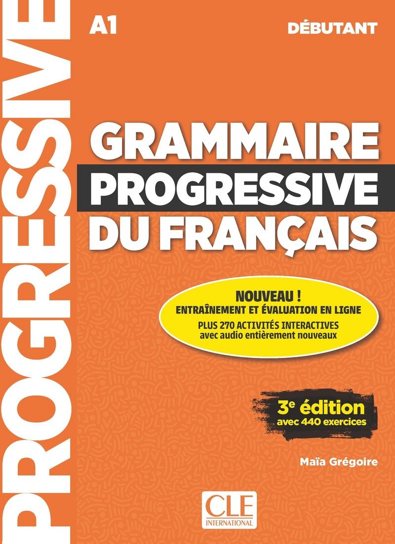 Grammaire Progressive Du Francais  Niveau Debutant  3Eme Edition  Livre + Cd + Livreweb 100% Interactif (French Edition)