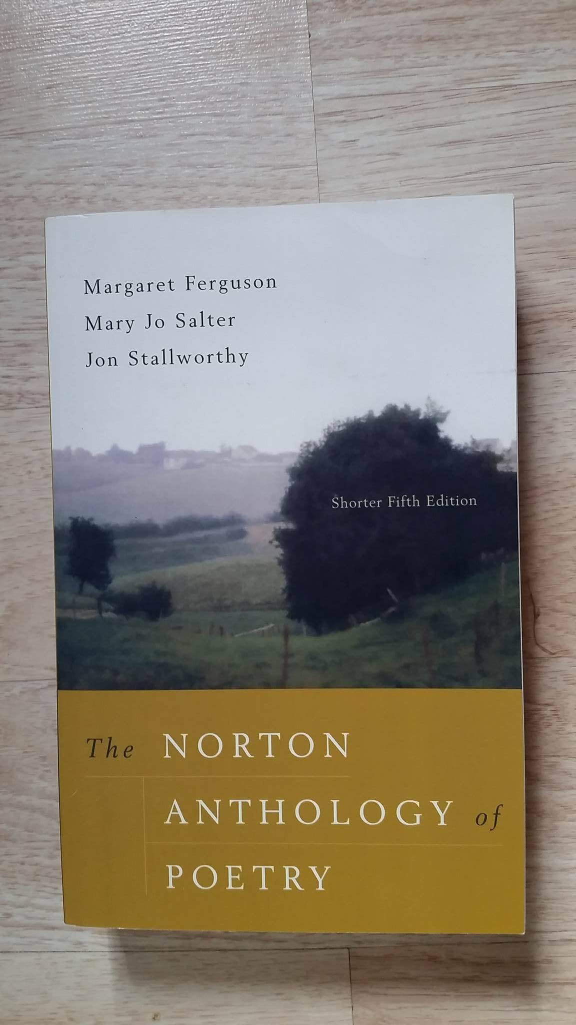The Norton Anthology of Poetry, Shorter Fifth Edition,New