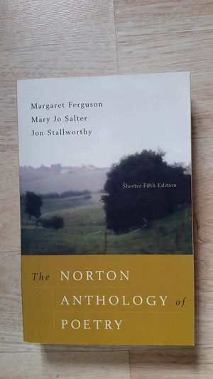 The Norton Anthology of Poetry, Shorter Fifth Edition,Used