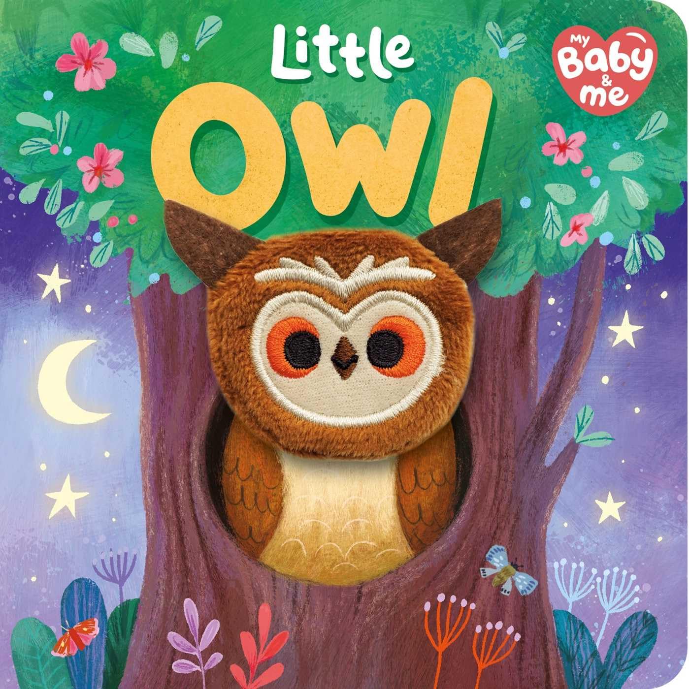 Little Owl: My Baby & Me Finger Puppet Board Book,New