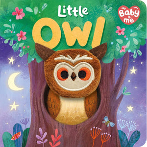 Little Owl: My Baby & Me Finger Puppet Board Book,New